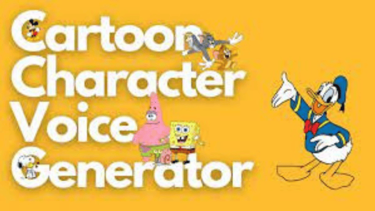 The Best Cartoon Character Voice Generator