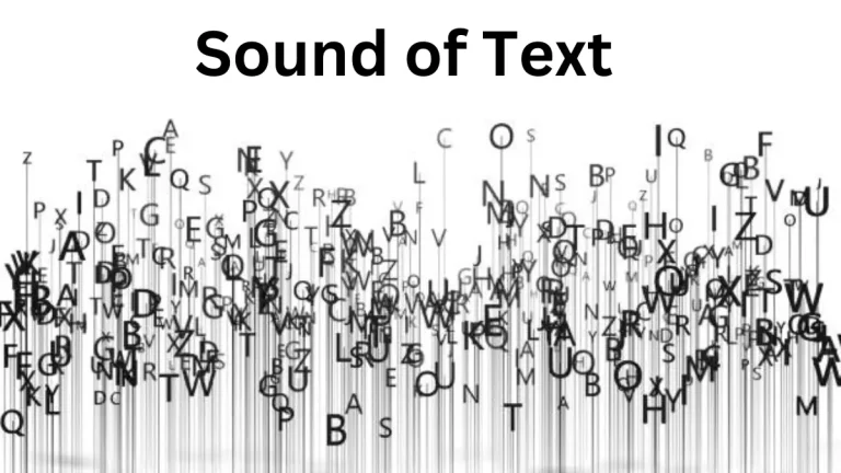 What is Sound of Text convert to speech (TTS)