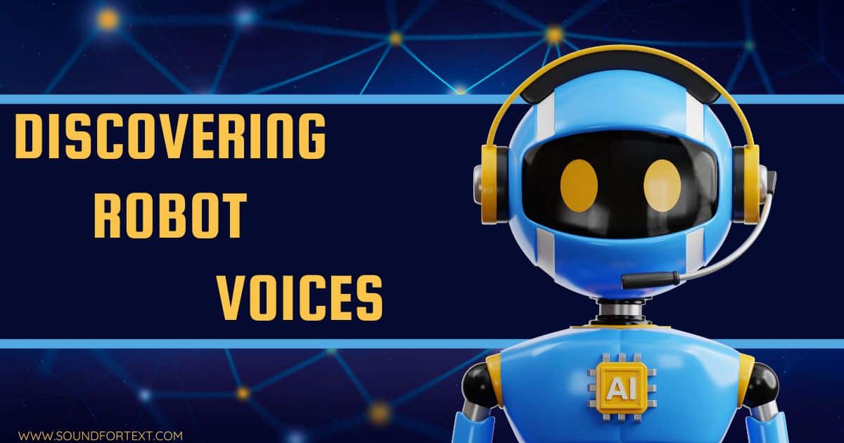 Discovering Robot Voices