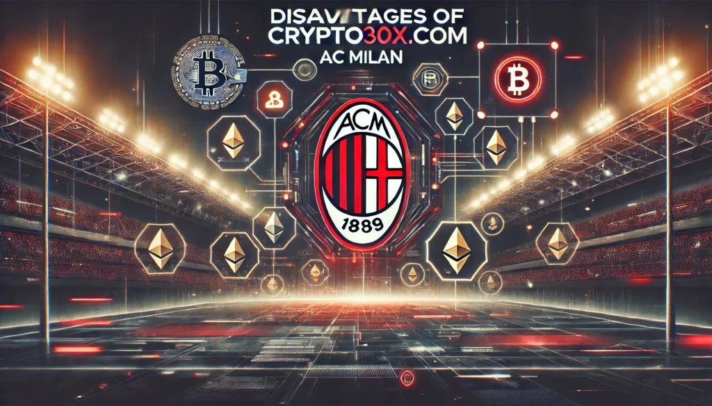 Disadvantages of Crypto30x.com AC Milan