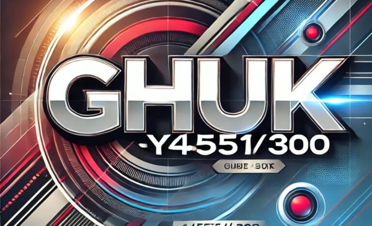 ghuk-y44551/300: A Comprehensive Analysis and Its Importance