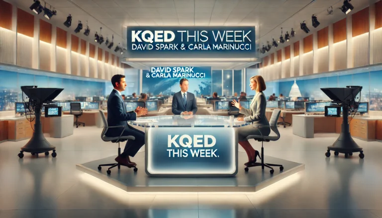 kqed this week david spark carla marinucci: David Spark & Carla Marinucci